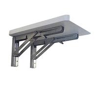 YCVAWEOD Foldable Wall Mounted Table White 40 80cm Space Saving Computer Workstation Kitchen Dining Desk Wooden Folding Table Versatile Home Office Solutions LWX