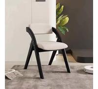 YCVAWEOD Folding Chairs with Soft Cushions Wooden Folding Chairs with Soft Cushions Portable and Pre Installed Folding Dining Chairs for Guests Kitchens Offices Weddings and Parties LWX