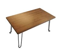 YCVAWEOD Folding Coffee Table, Versatile Japanese Style Floor Table，Bedside Laptop Desk, Low Table (Color : Brown, Size : 80 48 43cm) LWX