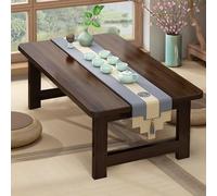 YCVAWEOD Folding Japanese Low Table Modern Solid Wood Coffee Table for Floor Sitting Tea Service Home Decor Compact Stylish & Versatile Design LWX
