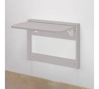 YCVAWEOD Folding Wall-Mounted Drop-Leaf Table Small Fold Down Wall Mounted Workbench Floating Foldable Table Easy To Assemble Wood Wall Mounted Table Space-Saving For Offices Study Rooms. LWX