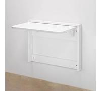 YCVAWEOD Folding Wall-Mounted Drop-Leaf Table Small Fold Down Wall Mounted Workbench Floating Foldable Table Easy To Assemble Wood Wall Mounted Table Space-Saving For Offices Study Rooms. LWX