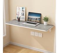 YCVAWEOD Folding Wall Mounted Table Wooden Wall Mounted Folding Dining Table Folding Wall-Mounted Drop-Leaf Table Space-Saving Laundry Table Floating Countertop For Dining Study Kitchen. LWX