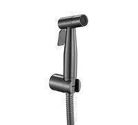 YCVAWEOD Hand Held Bidet Sprayer, Toilet Sprayer Gun for Bathroom Stainless Steel, Shower Head Self Cleaning Bathroom Fixture,Spray Gun and Angle Valve (Size : Spray Gun Set) LWX