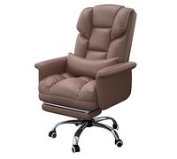 YCVAWEOD High-Back Office Chair Swivel Computer Desk Chair with Wheels Gaming Chair for Managers Comfortable Executive Seating for Home & Office LWX