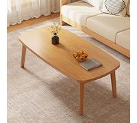 YCVAWEOD Japanese Style Folding Window Coffee Table Solid Wood Dining & Computer Table for Home 100x55x44CM Modern Minimalist Design Space Saving Furniture LWX