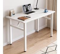 YCVAWEOD Lightweight Foldable Computer Desk - Portable Folding Laptop Table, Heavy Duty Multipurpose Trestle Table for Home, Office, Outdoor Use, Space-Saving Design LWX