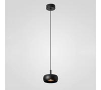 YCVAWEOD Metal Disc Hanging Lamp, Dining Room Decorative Lighting Pendant Light, Modern Bedroom Bedside 7W LED Chandeliers, Ceiling Light LWX