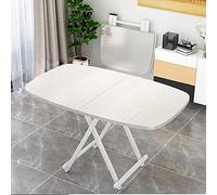 YCVAWEOD Mobile Folding Dining Table, Retractable Multi-function Table, Space Saving, Lightweight And Durablecomputer Desk, for Kitchen Bedroom Office LWX