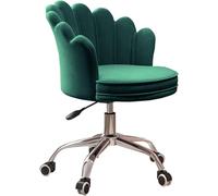 YCVAWEOD Modern 360° Rotation Swivel Chair Desk Chair with Lumbar Support & Armrest for Small Homes and Offices(Green) LWX