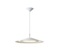 YCVAWEOD Modern Dimmable LED Pendant Light White Black Metal Minimalist Kitchen Restaurant Dining Room Lamp Wire Adjustable LWX