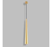 YCVAWEOD Modern LED Pendant Light - 5W Cylindrical Aluminum Ceiling Fixture for Indoor Dining Room & Restaurant - Long Tube Design Wall Lamp LWX