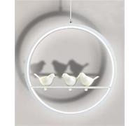 YCVAWEOD Modern LED Pendant Lights Bar Dining Room Suspension Luminaire V-intage Loft Bird Pendant Hanging Lamp,Contemporary Dining Room LWX