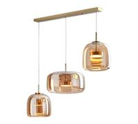 YCVAWEOD Modern Luminaire Suspension Lamp Nordic Led Ceiling Hanging Light Fixtures Glass Pendant Lights Deco Various Styles Living Room Kitchen Bedroom Luxury Lamps (Color : D) LWX
