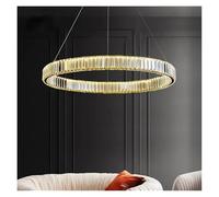 YCVAWEOD Modern Lustre Crystal Led Ceiling Chandeliers Lighting Living Room Decor Pendant Lamp Dining Hanging Fixture Luminaire,Hanging Light(B 40cm) LWX