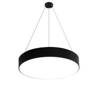 YCVAWEOD Modern Round Ceiling Light Suspension Light Ultra-Thin LED Flat Lamp Cold White Light Height Adjustable Pendant Lighting Fixture Modern Minimalist Aluminum Island Lighting Lamp LWX