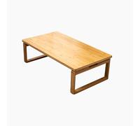 YCVAWEOD Modern Tatami Coffee Table Folding,Wooden Low Japanese Tea Table,Rectangular Coffee Table,No Installation Required,Floor Table,for Living Room Dining Room Tea Home Decoration ect. LWX
