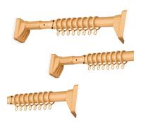 YCVAWEOD No-Drill Curtain Rod with Suction Cups, Adjustable Shower Rod, Closet Clothes Rack, Window & Bathroom Use, Extensible 410CM-500CM, 260CM-350CM, Yellow Color LWX