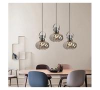 YCVAWEOD Nordic Hanging LED Lights Fixtures Industrial Creative Lantern Design Pendant Lamp for Home Bedroom Loft Decor,Modern LWX