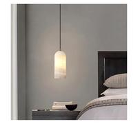 YCVAWEOD Nordic Spanish Marble LED Pendant Lamp for Bedroom Bedside Living Dining Room Decoration Chandelier Lights,Modern Lighting LWX