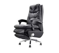 YCVAWEOD Office Chair Furniture Reclining Chair Comfortable Household Swivel Chair Sedentary Not Tired Chair (Color : Black) LWX