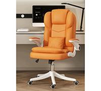 YCVAWEOD Office Chair Height Adjustable Desk Chairs with Wheels and Pillow Office Chairs Breathable Sponge Reclining Chair LWX