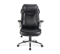 YCVAWEOD Office Chair,High Back Swivel Comfortable Executive Leather Desk Bearing Weight 150kg Chair, LWX