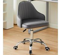 YCVAWEOD Office Chair Task S Velvet With Wheels Desk S High Back Side Adjustable Swivel Desk LWX