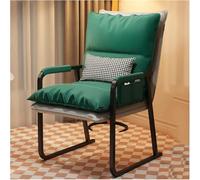 YCVAWEOD Office Guest Chair with Lumbar Support Thick Cushion No Wheels Perfect for Waiting Rooms Reception Church School and Office Furniture LWX