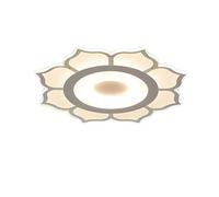 YCVAWEOD Pendant light,Modern Minimalist Ceiling Lights 42Cm LED Ultra-Thin Ceiling Lighting Stepless Dimming Living Room Lamp Study 30W Ceiling Lamp,42cm,inner white LWX