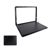 YCVAWEOD Portable Camping Table Foldable Picnic Table for RV Wall-Mounted Aluminum Table with Dual Lock Floating Wall Table Load Capacity - 60x45cm / 23.6x17.7in LWX