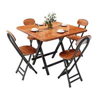 YCVAWEOD Portable Folding Dining Table for Small Spaces Compact and Lightweight Square Table for Home Dorm or Outdoor Use LWX