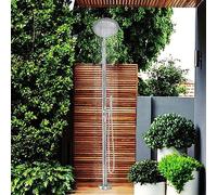 YCVAWEOD Portable Poolside Shower w/Showerhead & Valve Controls, Outdoor Shower Fixture System Rustproof Riser Garden Shower for Backyard Poolside Beach Spa LWX