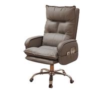 YCVAWEOD Professional High Back Gaming Chair For Adults Gray A Boss Lift Student Computer Desk Chair With Metal Armrests Ideal For Bedroom And Living Room LWX