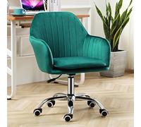 YCVAWEOD Professional Modern Armless Office Desk Chair With Pu Leather Padding And Adjustable Swivel Seat Gray Color Ideal For Makeup Vanity No Wheels Needed LWX