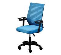 YCVAWEOD Professional Swivel Armless Office Chair With Wide Seat And Cross Legged Design For Bedroom Vanity Makeup Black Pu Leather LWX