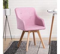 YCVAWEOD Professional Velvet Computer Gaming Chair With Tufted Design Height Adjustable Upholstered Desk Chair Soft And Comfortable Armchair For Home Office Swivel Task Chair For Vanity LWX