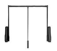 YCVAWEOD Pull Down Closet Rod, Pull Down Wardrobe Lift for Hanging Clothes, Lift Clothes Hanger for Saving Closet Space, 120°Smooth Stop+Width Adjustable+Automatic Reset(black,510-650mm) LWX