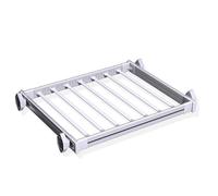 YCVAWEOD Pull Out Clothes Hanger Rack For Closet, Trousers Rack Drawer Pants Hangers Rod Storage For Clothes Towel Scarf Trousers Tie(Wit M) LWX