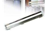 YCVAWEOD Pull Out Trousers Rack, Adjustable Clothing Storage Rod,Pull Out Ties Rail,Retractable Storage Organiser Load 25kg for Clothes Scarfs Ties Shawls Jeans Towel(600mm) LWX