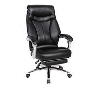 YCVAWEOD Reclining Racing Office Chair,with Footrest High-back Leather Desk Gaming Chair Adjustable Height 19.2-22.8 In, LWX