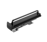 YCVAWEOD Retractable Wardrobe Hanger Pull Out Rod Extending Rail Telescopic Clothes Rod 16in Closet Valet Organizer LWX