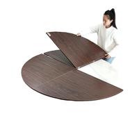 YCVAWEOD Round Table Tops Only, Vintage Folding Replacement Wooden Tabletop for Restaurants/Cafes/Home, Heavy Duty Banquet Party Tables No Legs(170 cm/67 inch) LWX
