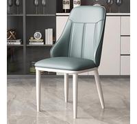 YCVAWEOD Set of 4 Light Luxury Upholstered Dining Chairs with Backrest & Metal Legs - High Resilience Kitchen Armchairs for Dining Room, Bedroom, or Office Use LWX