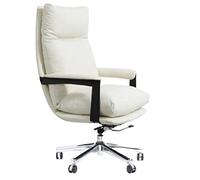 YCVAWEOD Silla Gaming Gaming Chair Rotatable Reclining Computer Chair with Fixed Armrest for Bedroom and Living Room Office Chair Gamer Chair for Adults (Color : Beige) LWX