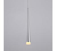 YCVAWEOD Silver, LED Nordic Dining Room lamp Modern Minimalism Hanging lamp Bedroom Bedside Table Pendant Light 5W Creative Design Neutral Light 4500K Living Room Loft LWX