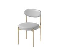 YCVAWEOD Sofa Table and Chair Combination,Upholstered Settee Bench,Faux Leather Love Seat Accent Couch,for Kitchen Dining Room Living Room Western Restaurant Cafe grey-74 * 45 * 54cm LWX