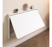 YCVAWEOD Space-Saving Fold Down Laundry Table - Wall-Mounted Folding Desk & Drop-Leaf Table for Kitchen, Laundry Room, Bathroom, Bedroom - Compact Design (L80*W40cm) LWX