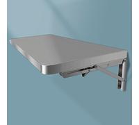 YCVAWEOD Stainless Steel Wall Mount Shelving - Folding Food Shelf for Food Trucks, BBQ Grills, Restaurants - Heavy Duty Serving Table (31.5x12in / 80x30cm) LWX