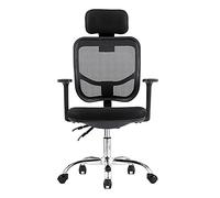 YCVAWEOD Swivel Desk Chair Office Chair Swivel, Computer Desk Chairs with Adjustable Height & Mesh Back, Rolling Chair for Lumbar Support Seat for Home Office Chair LWX